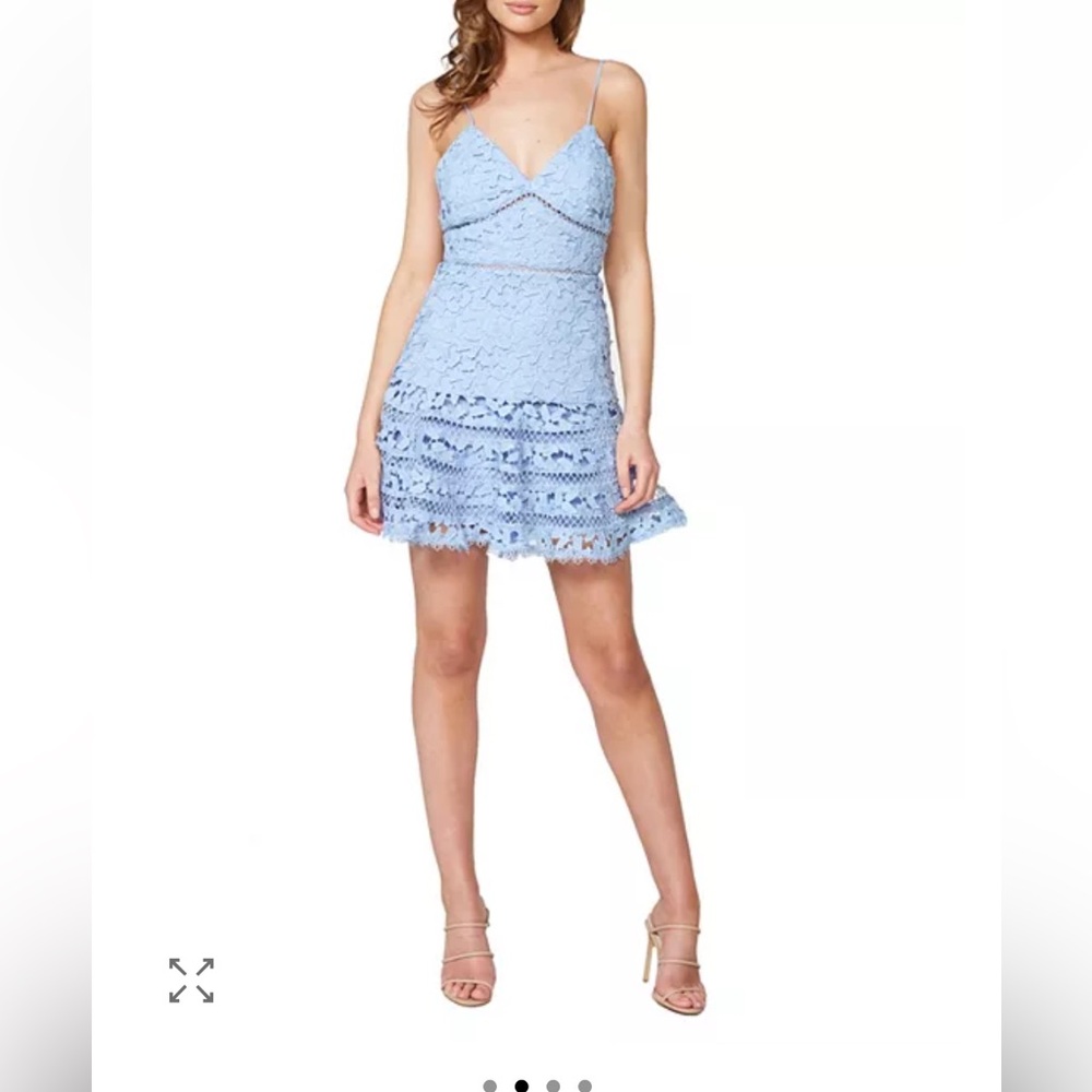 NWT Bardot Agnes Tiered Lace Dress